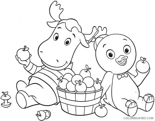 Backyardigans Coloring Pages TV Film Printable Backyardigans Printable 2020 00552 Coloring4free