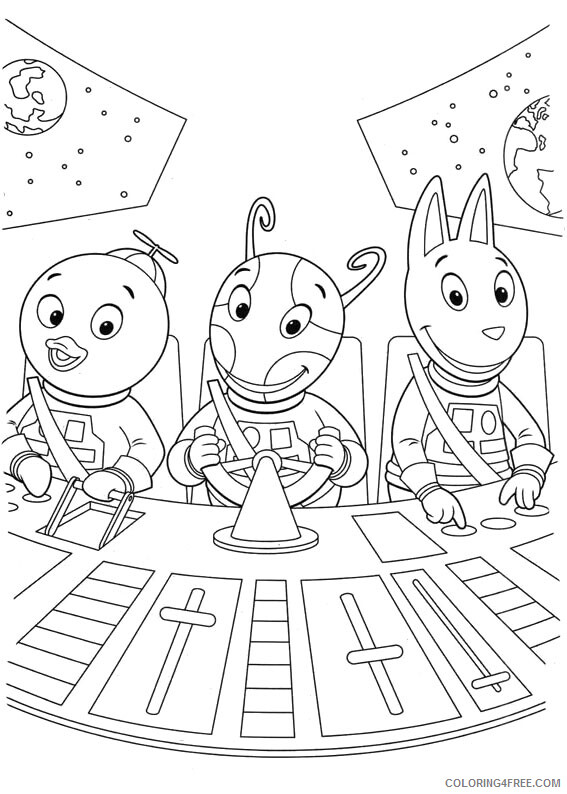 Backyardigans Coloring Pages TV Film The Backyardigans Free Printable 2020 00554 Coloring4free