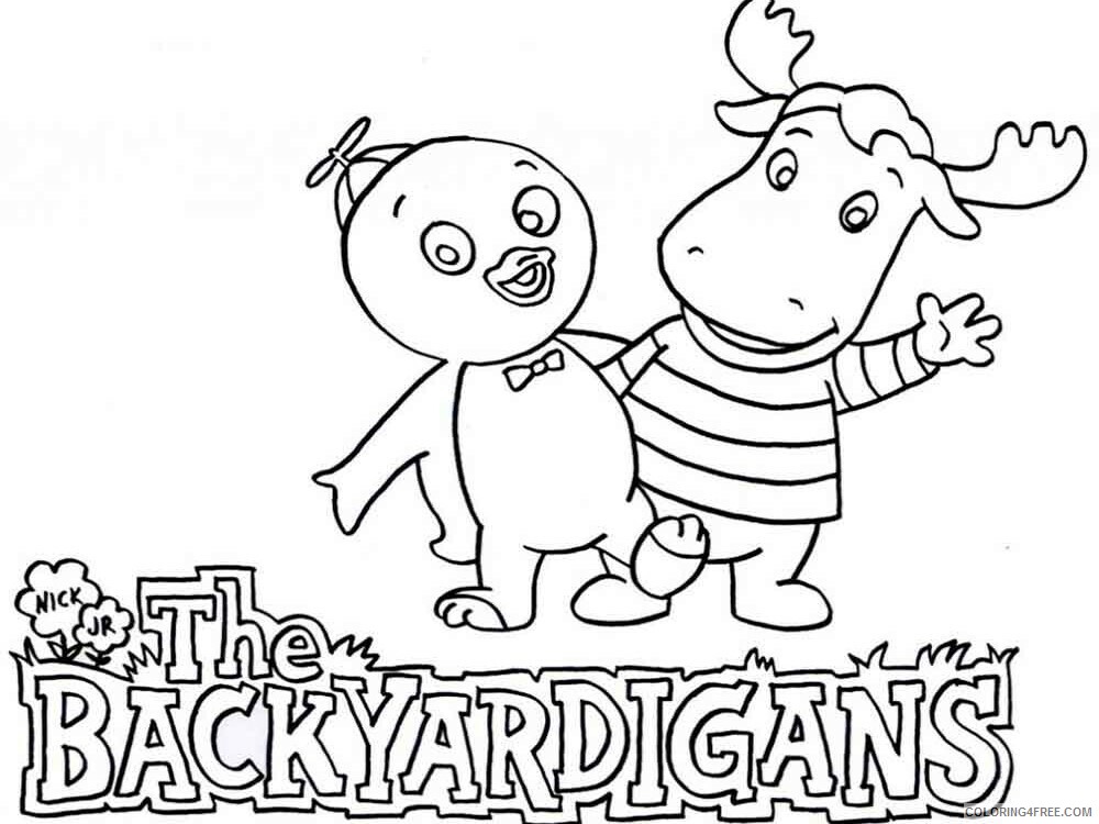 Backyardigans Coloring Pages TV Film backyardigans 11 Printable 2020 00501 Coloring4free