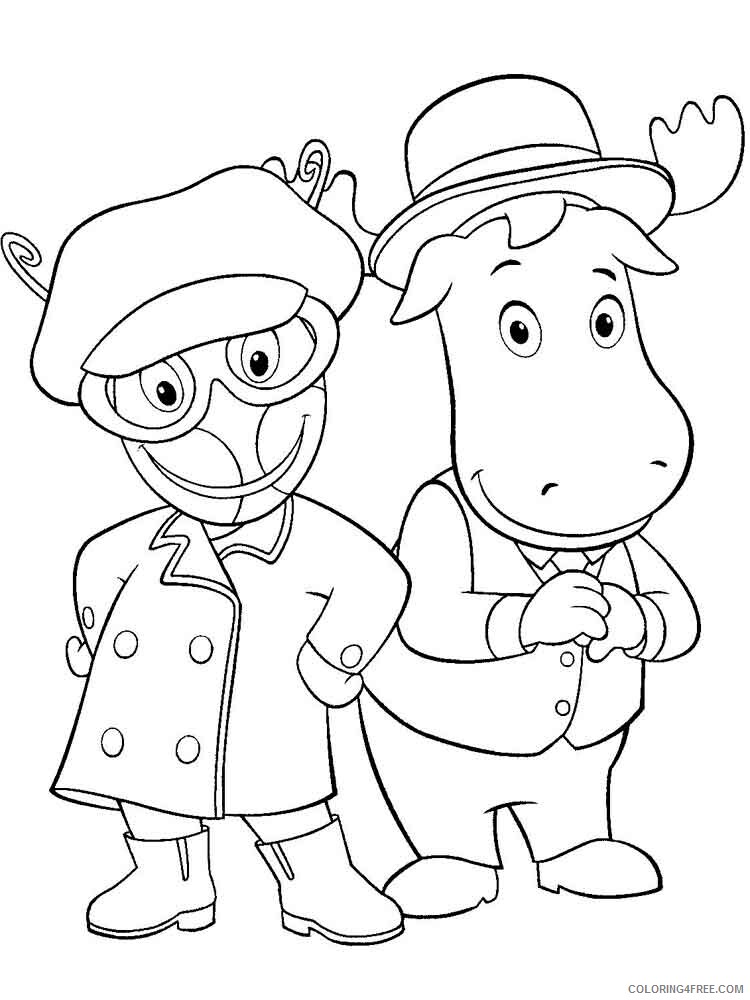 Backyardigans Coloring Pages Tv Film Backyardigans 22 Printable 2020 00513 Coloring4free Coloring4free Com