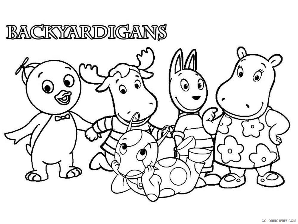Backyardigans Coloring Pages Tv Film Backyardigans 23 Printable 2020 00514 Coloring4free Coloring4free Com