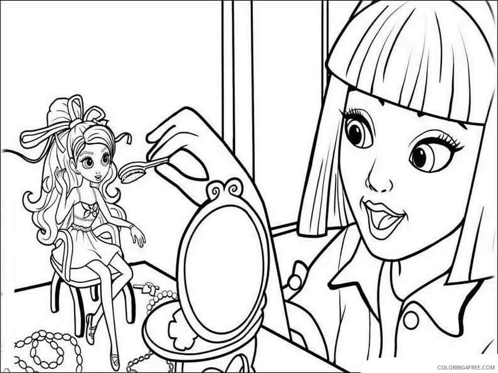 Barbie Thumbelina Coloring Pages TV Film barbie thumbelina 1 Printable 2020 00584 Coloring4free