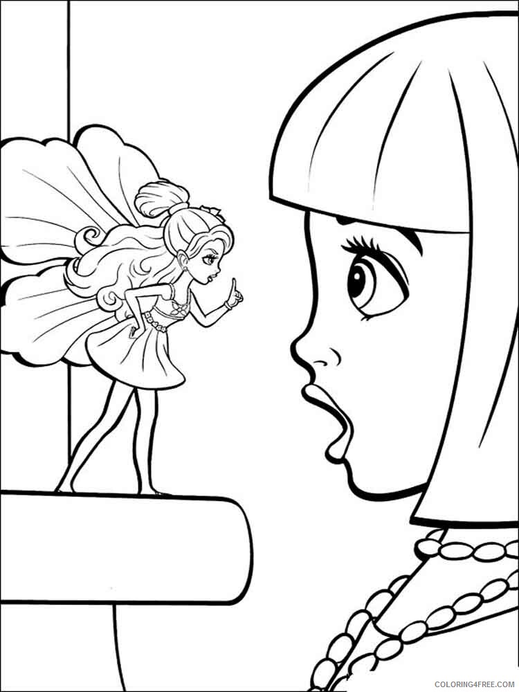 Barbie Thumbelina Coloring Pages TV Film barbie thumbelina 6 Printable 2020 00590 Coloring4free