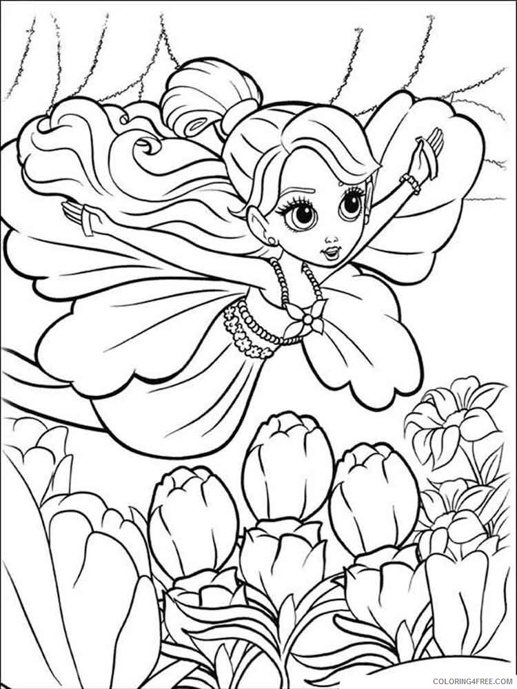 Barbie Thumbelina Coloring Pages TV Film barbie thumbelina 8 Printable 2020 00592 Coloring4free
