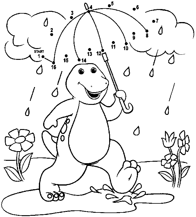 Barney and Friends Coloring Pages TV Film Barney Photos Printable 2020 00670 Coloring4free