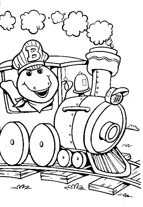 Barney and Friends Coloring Pages TV Film barney 0 Printable 2020 00654 Coloring4free