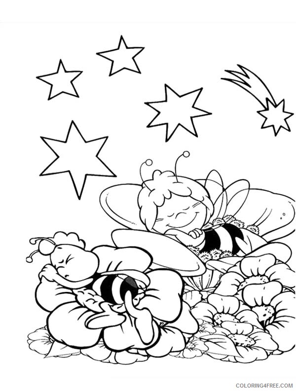 Bee Movie Coloring Pages TV Film Bee Movie Printable 2020 00730 Coloring4free