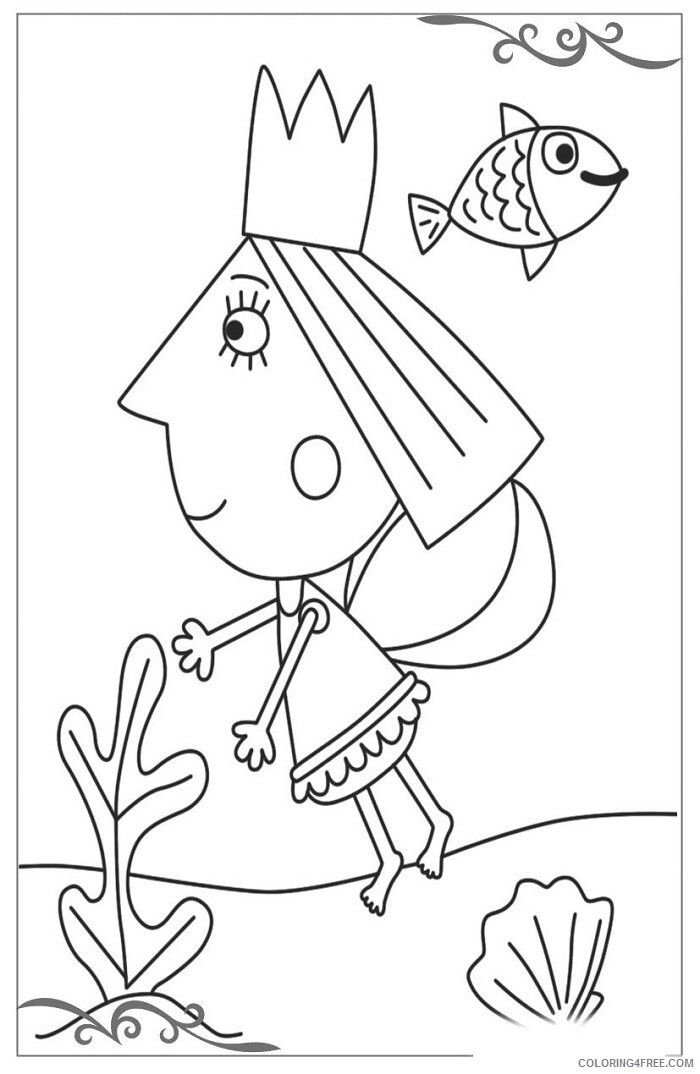 Ben and Hollys Little Kingdom Coloring Pages TV Film Printable 2020 00791 Coloring4free