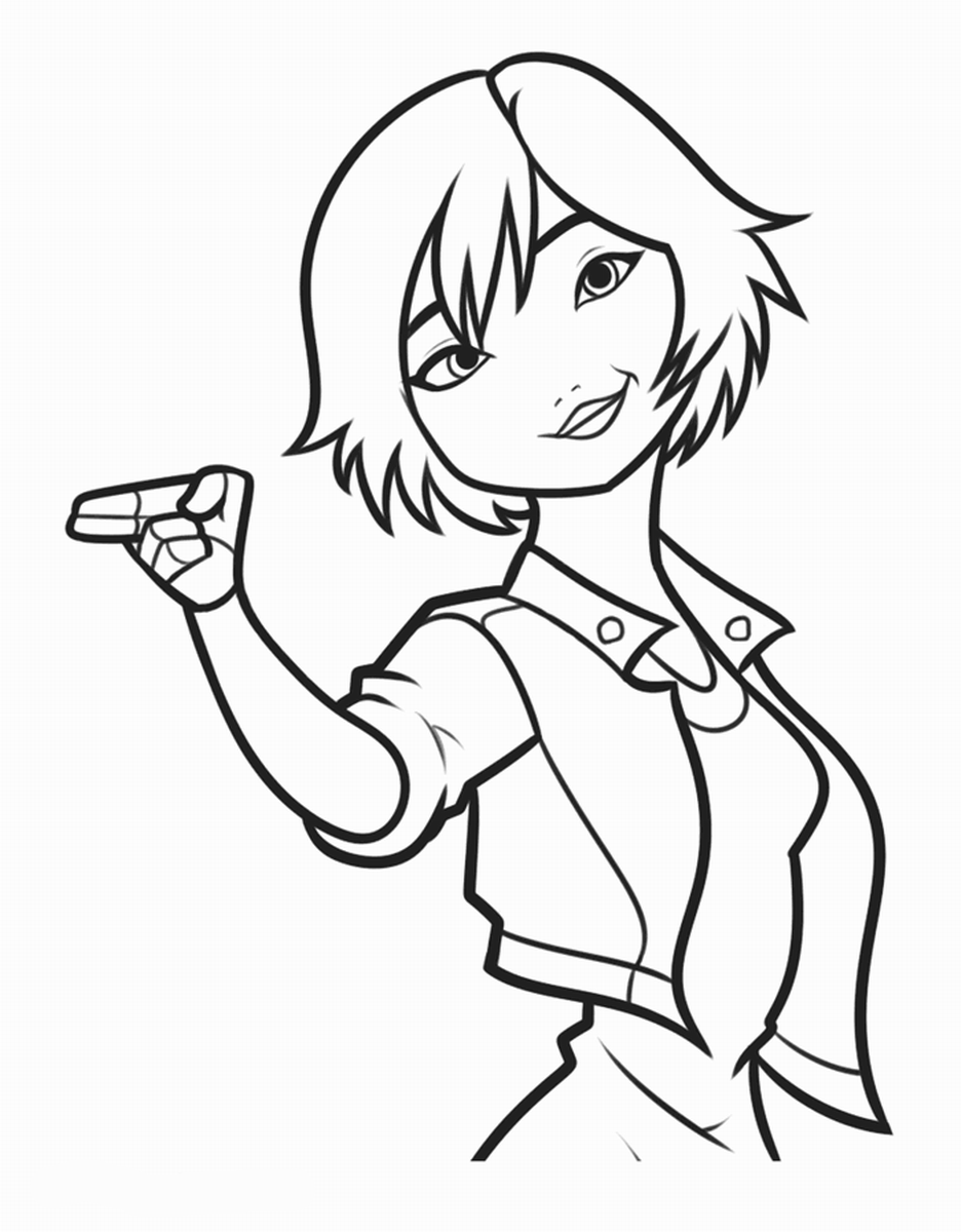 Big Hero 6 Coloring Pages TV Film big hero 6 6 Printable 2020 00821 Coloring4free