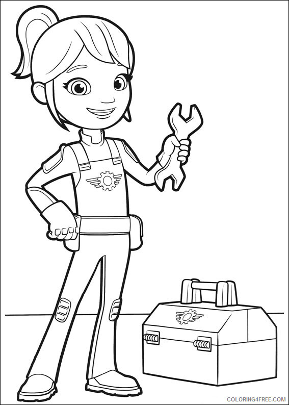 Blaze and the Monster Machines Coloring Pages TV Film Gabbys Wrench Blaze 2020 00859 Coloring4free