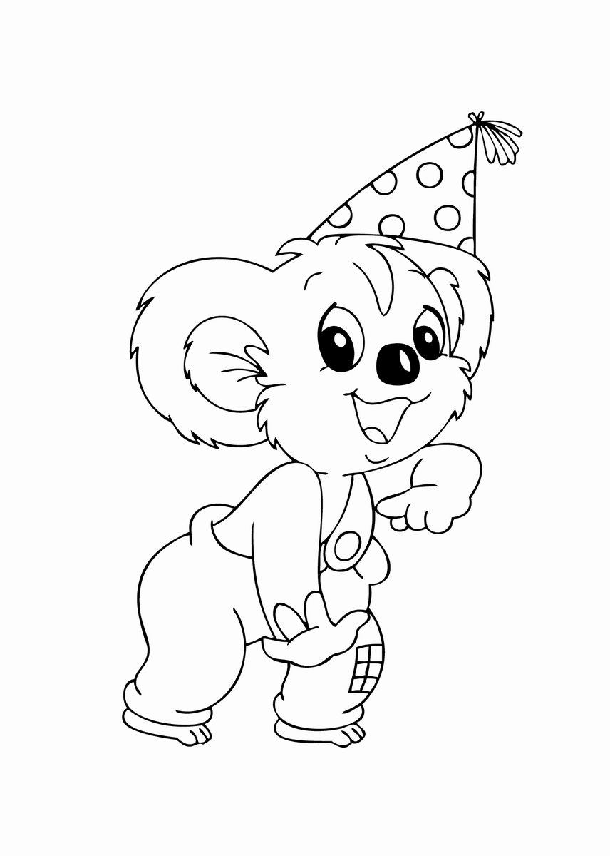 Blinky Bill Coloring Pages TV Film blinky_bill_coloring2 Printable 2020 00864 Coloring4free