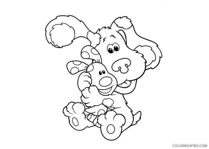 Blues Clues Coloring Pages TV Film Baby Blues Clues Printable 2020 00870 Coloring4free