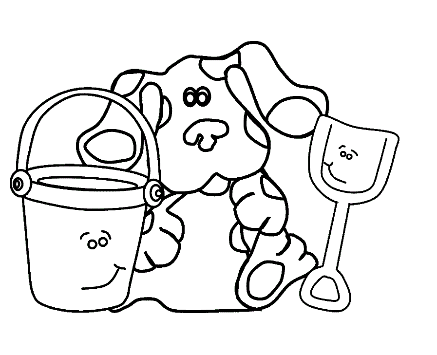 Blues Clues Coloring Pages TV Film Blues Clues Free Printable 2020 00907 Coloring4free