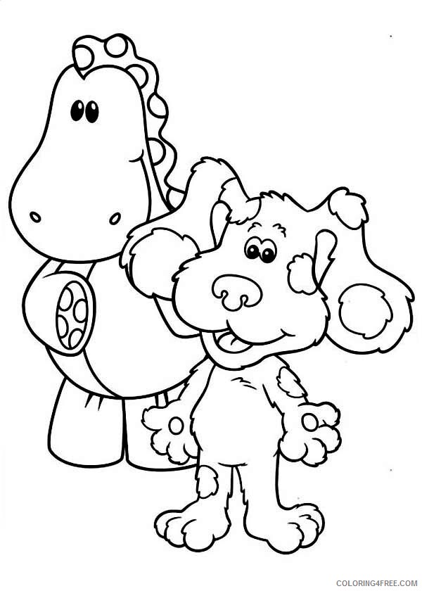 Blues Clues Coloring Pages TV Film Blues Clues Movie Printable 2020 00915 Coloring4free