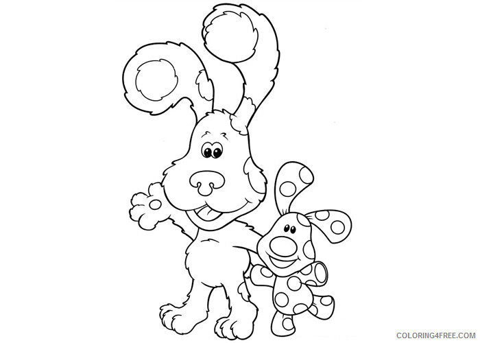 Blues Clues Coloring Pages TV Film Blues Clues Printable 2020 00902 Coloring4free