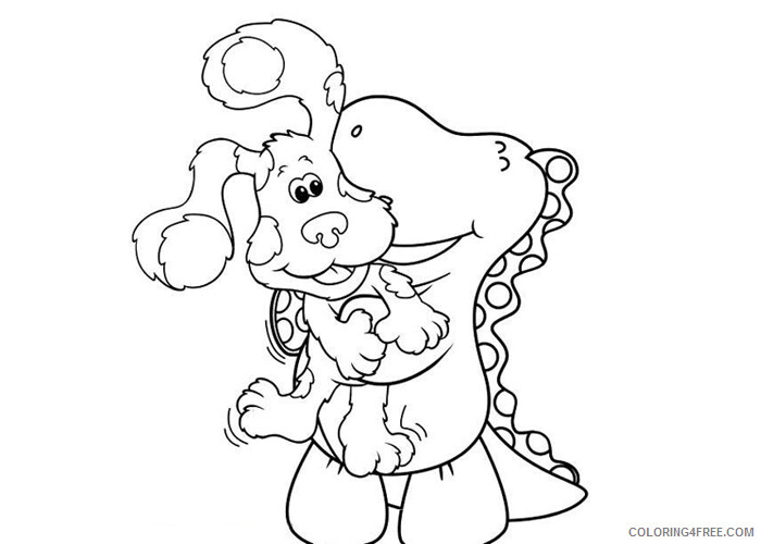 Blues Clues Coloring Pages TV Film Blues Clues friend Printable 2020 00908 Coloring4free