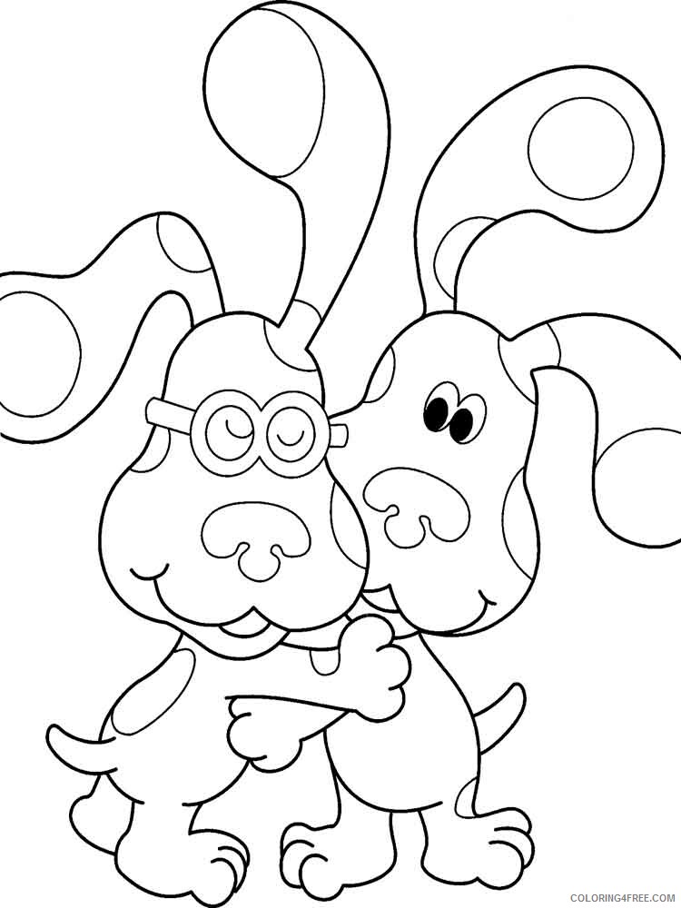 Blues Clues Coloring Pages TV Film Blues clues 10 Printable 2020 00892 Coloring4free