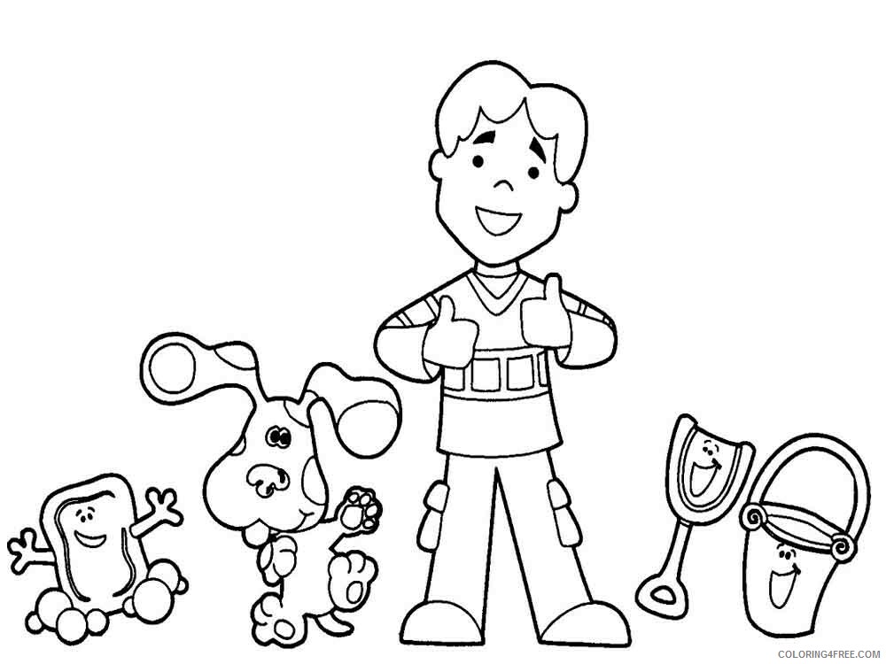 Blues Clues Coloring Pages TV Film Blues clues 11 Printable 2020 00893 Coloring4free
