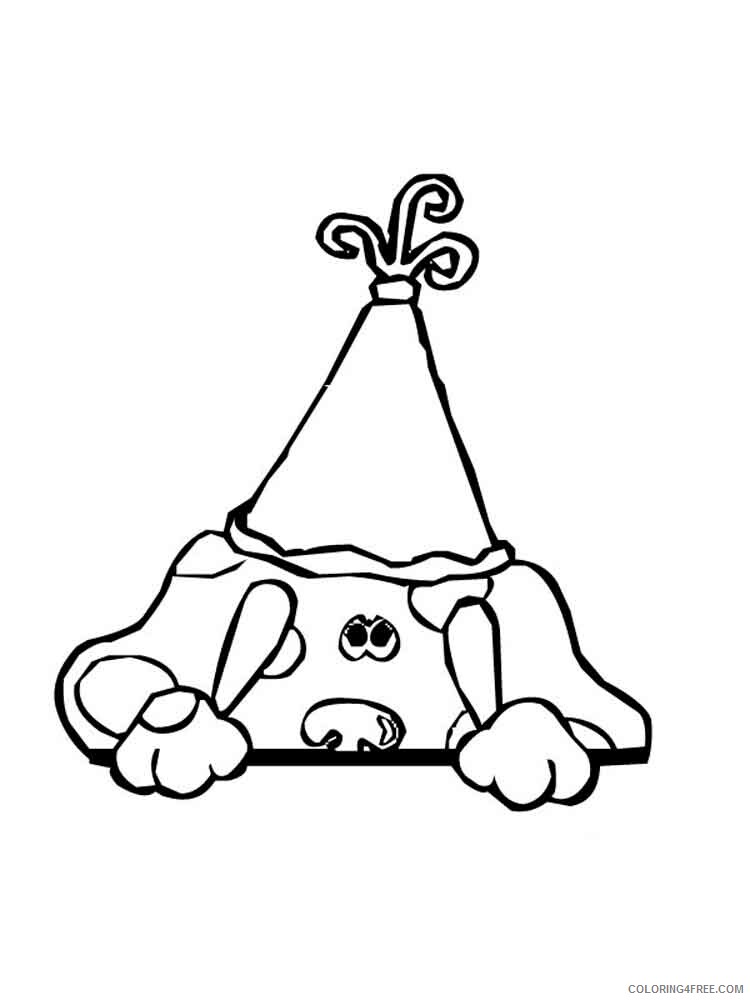 Blues Clues Coloring Pages TV Film Blues clues 7 Printable 2020 00899 Coloring4free