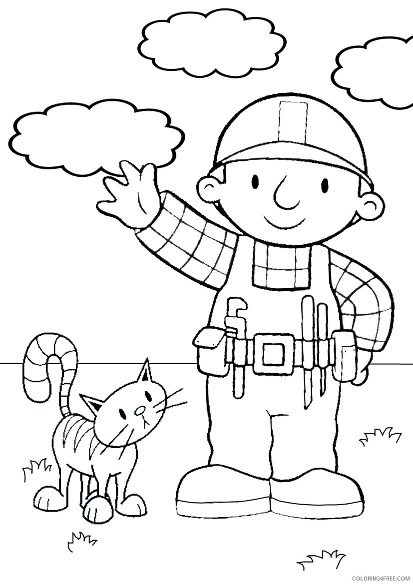 Bob the Builder Coloring Pages TV Film Bob The Builder Photos Printable 2020 01114 Coloring4free