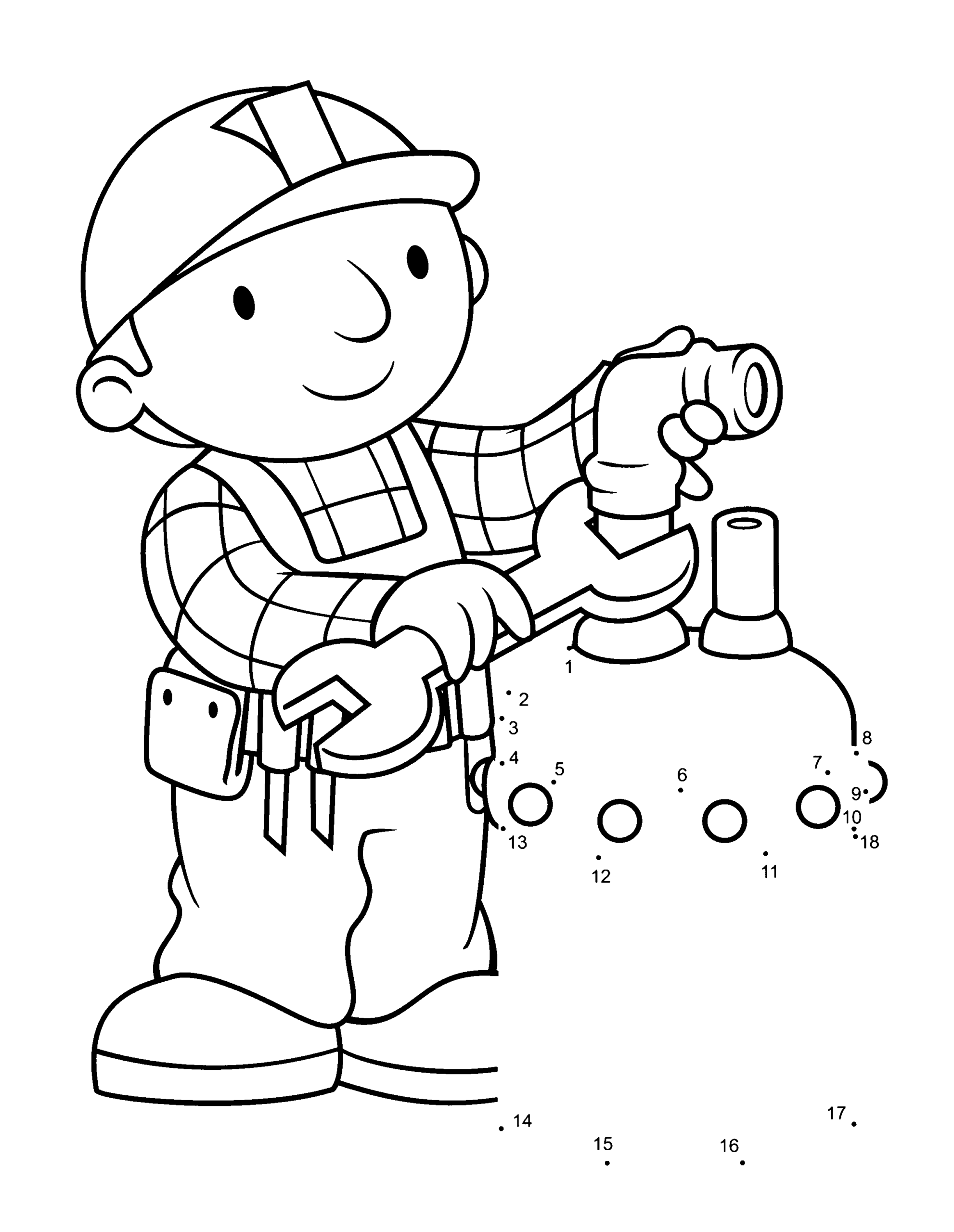 Bob the Builder Coloring Pages TV Film Bob The Builder Printable 2020 01001 Coloring4free