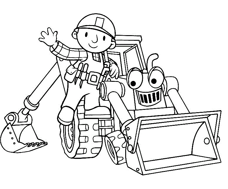 Bob the Builder Coloring Pages TV Film Bob The Builder To Print Printable 2020 01117 Coloring4free