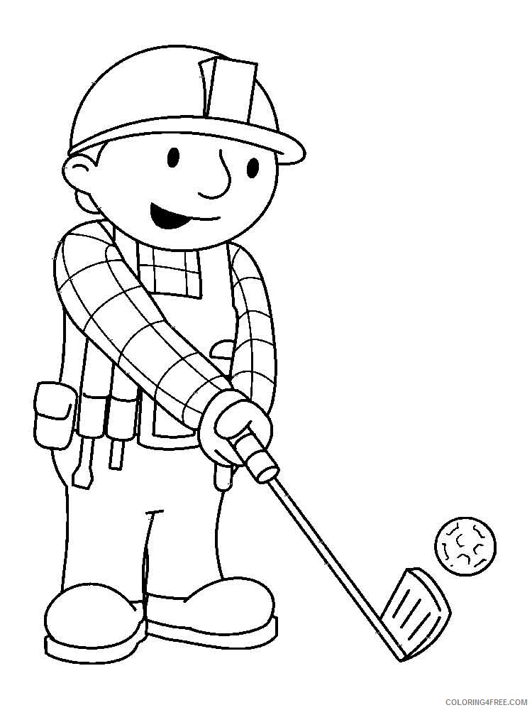 Bob the Builder Coloring Pages TV Film Bob the Builder 13 Printable 2020 01022 Coloring4free