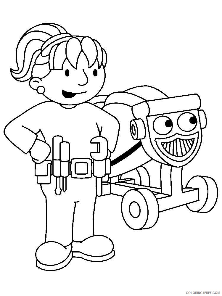 Bob the Builder Coloring Pages TV Film Bob the Builder 15 Printable 2020 01026 Coloring4free
