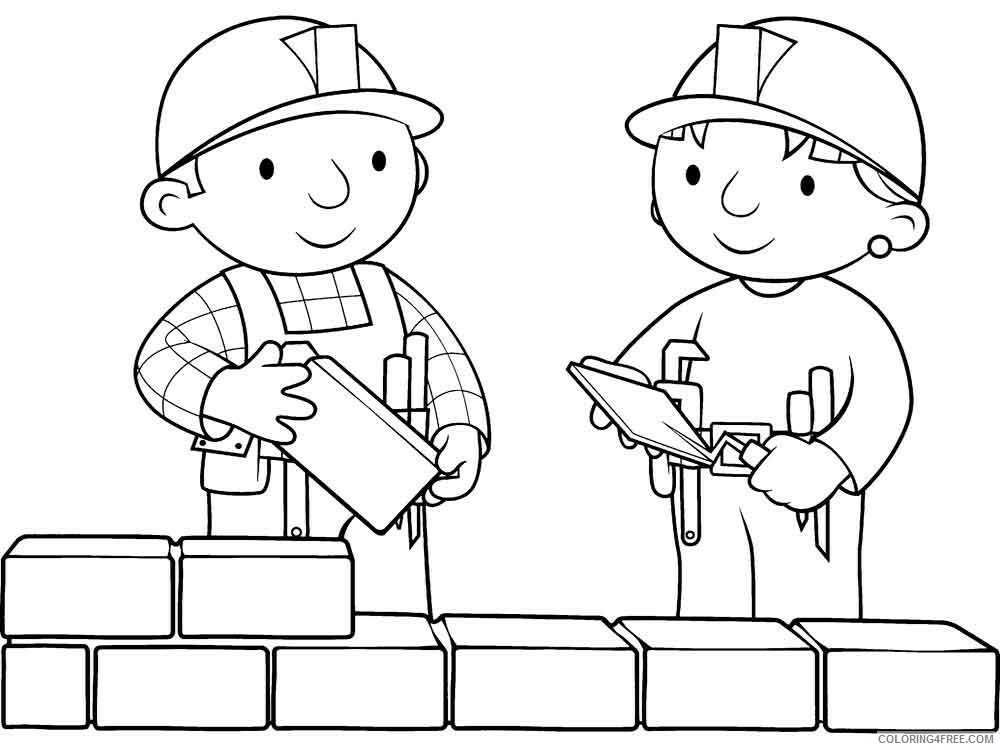 Bob the Builder Coloring Pages TV Film Bob the Builder 18 Printable 2020 01031 Coloring4free
