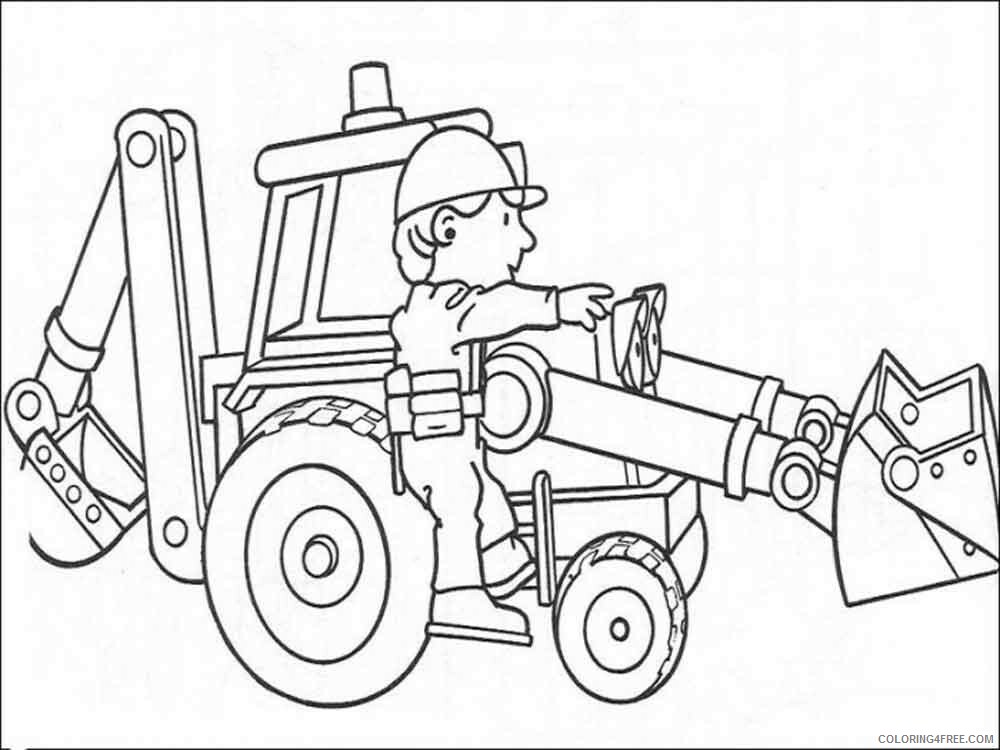 Bob the Builder Coloring Pages TV Film Bob the Builder 19 Printable 2020 01033 Coloring4free