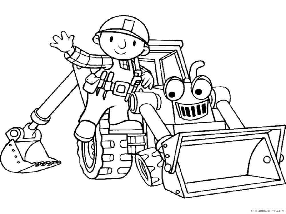 Bob the Builder Coloring Pages TV Film Bob the Builder 20 Printable 2020 01036 Coloring4free