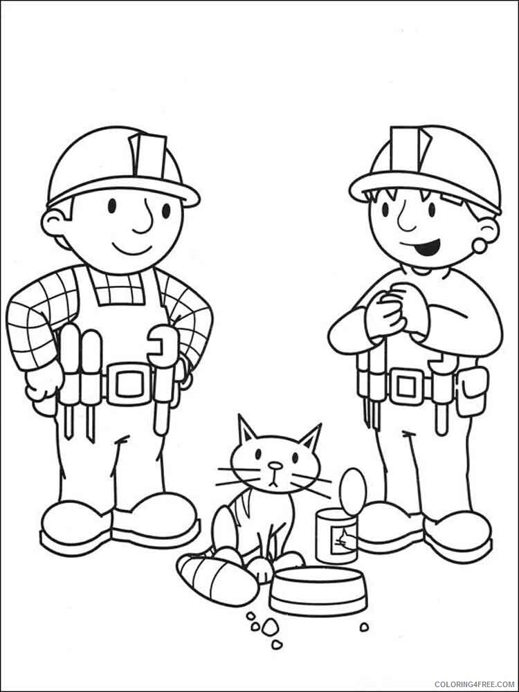 Bob the Builder Coloring Pages TV Film Bob the Builder 8 Printable 2020 01103 Coloring4free