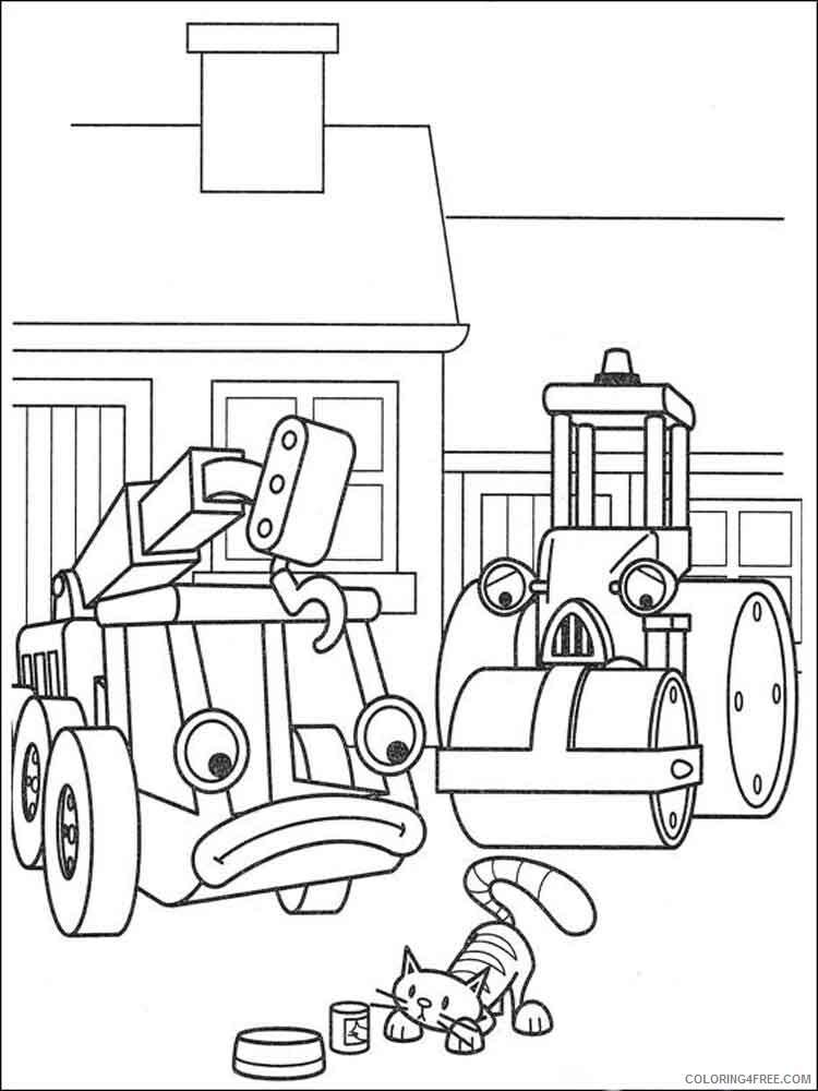 Bob the Builder Coloring Pages TV Film Bob the Builder 9 Printable 2020 01107 Coloring4free
