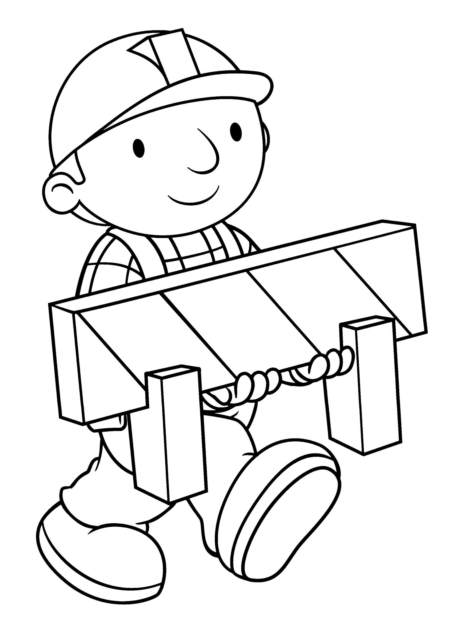 Bob the Builder Coloring Pages TV Film Pictures of Bob The Builder Printable 2020 01147 Coloring4free