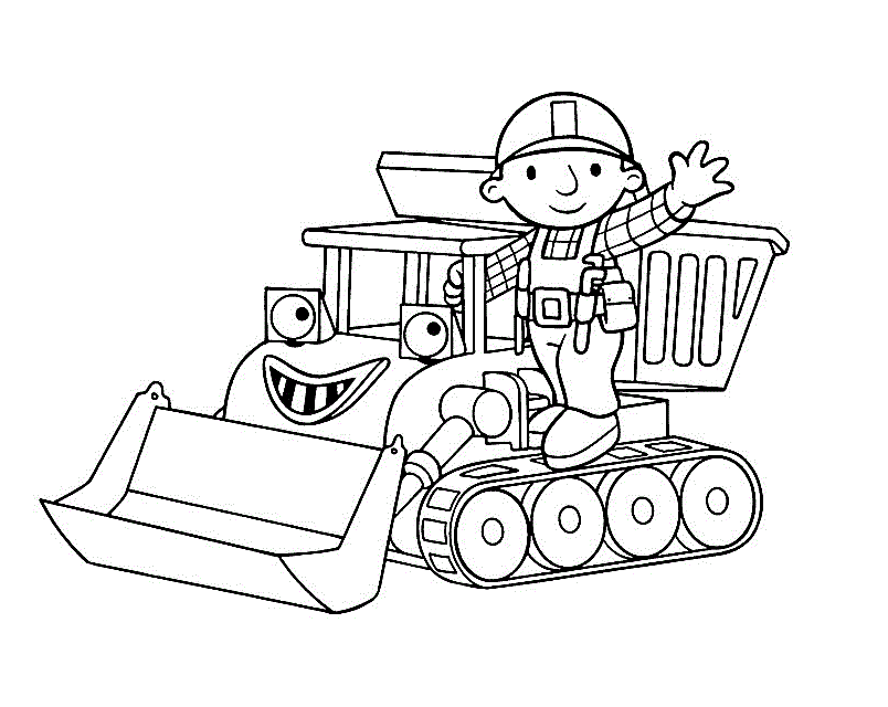 Bob the Builder Coloring Pages TV Film Printable Bob The Builder Printable 2020 01148 Coloring4free