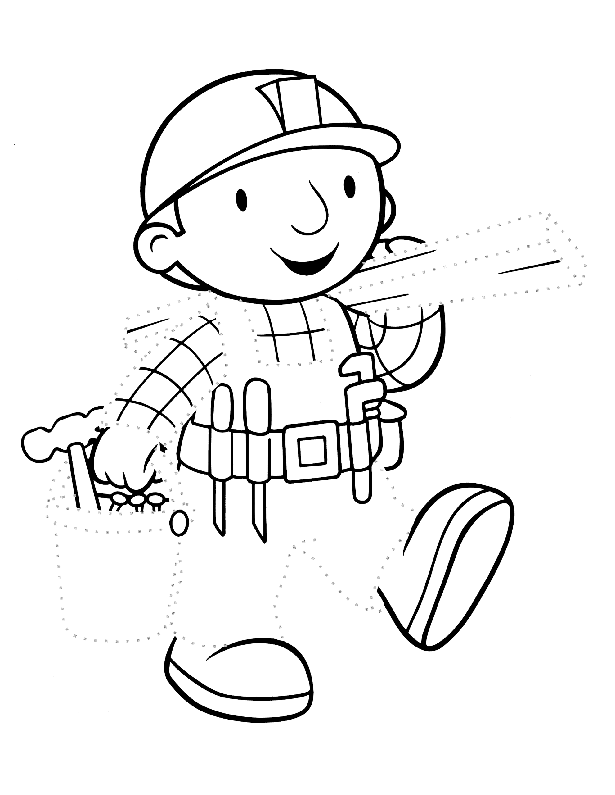 Bob the Builder Coloring Pages TV Film bob der baumeister Printable 2020 00940 Coloring4free