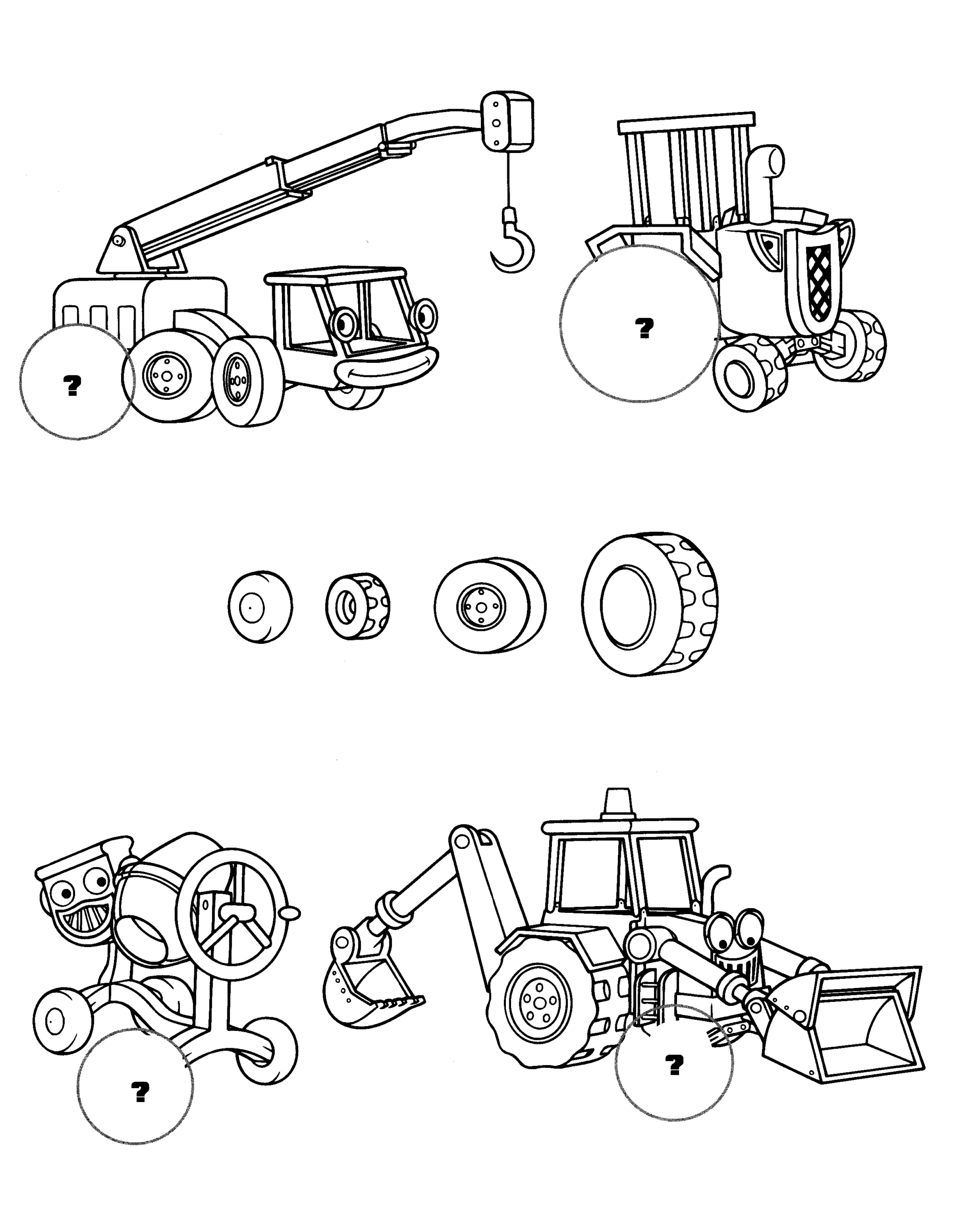 Bob the Builder Coloring Pages TV Film bob the builder 105 Printable 2020 01010 Coloring4free