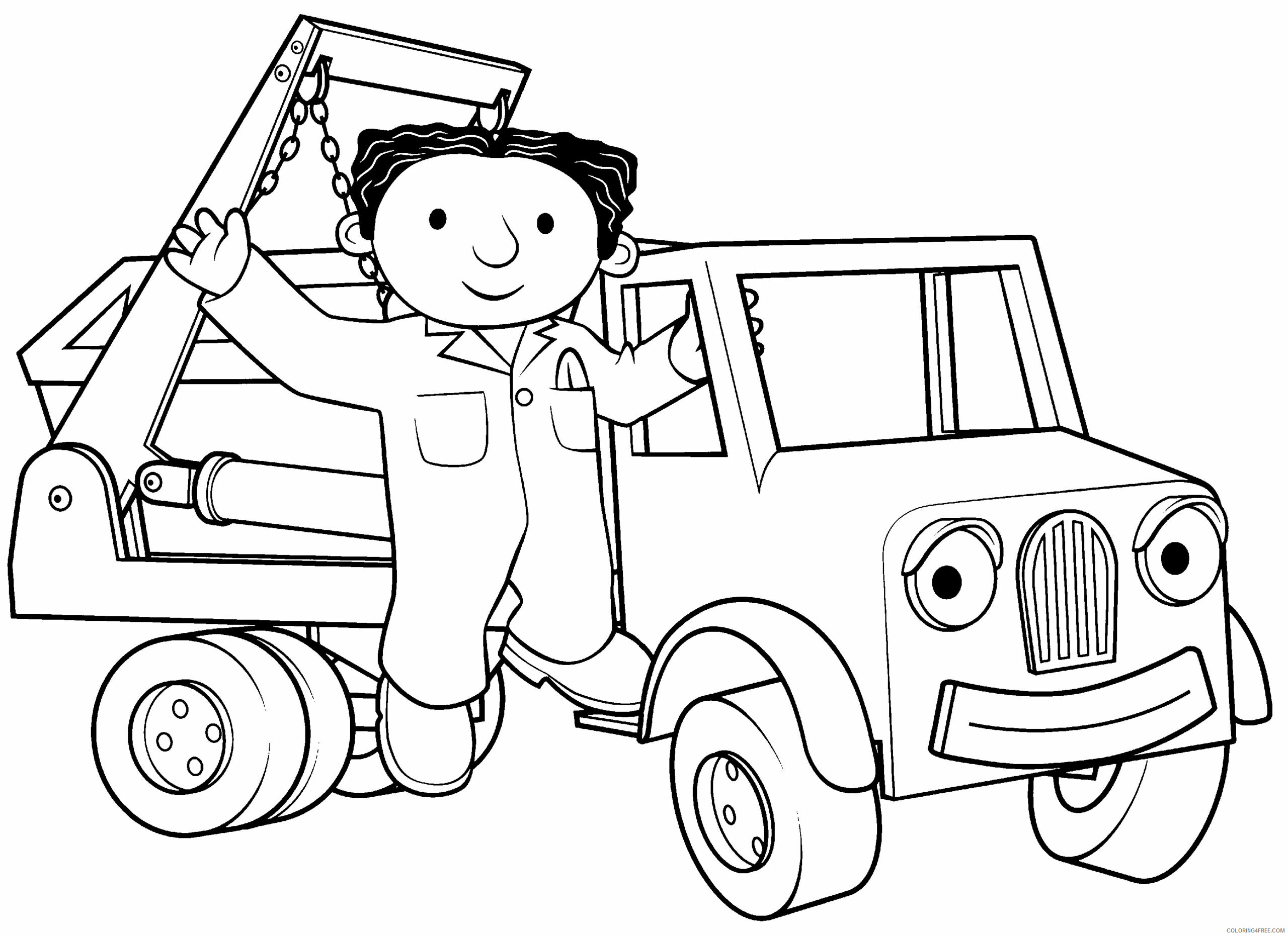 Bob the Builder Coloring Pages TV Film bob the builder 11 2 Printable 2020 01012 Coloring4free