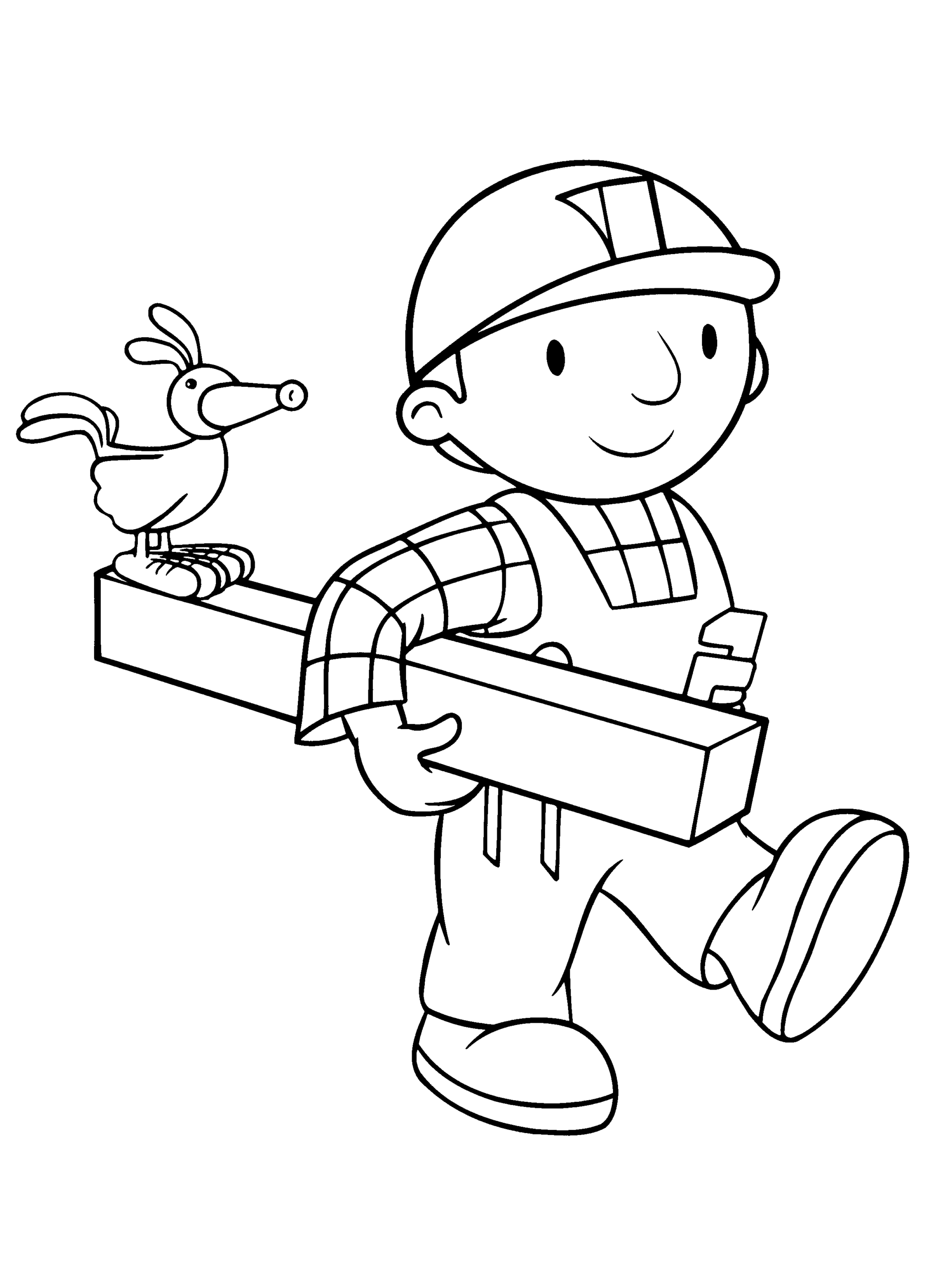 Bob the Builder Coloring Pages TV Film bob the builder 15 Printable 2020 01025 Coloring4free