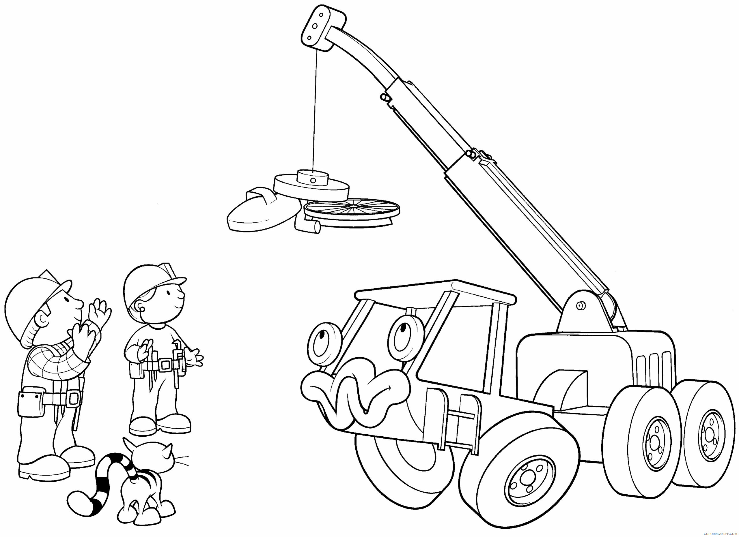 Bob the Builder Coloring Pages TV Film bob the builder 18 2 Printable 2020 01030 Coloring4free