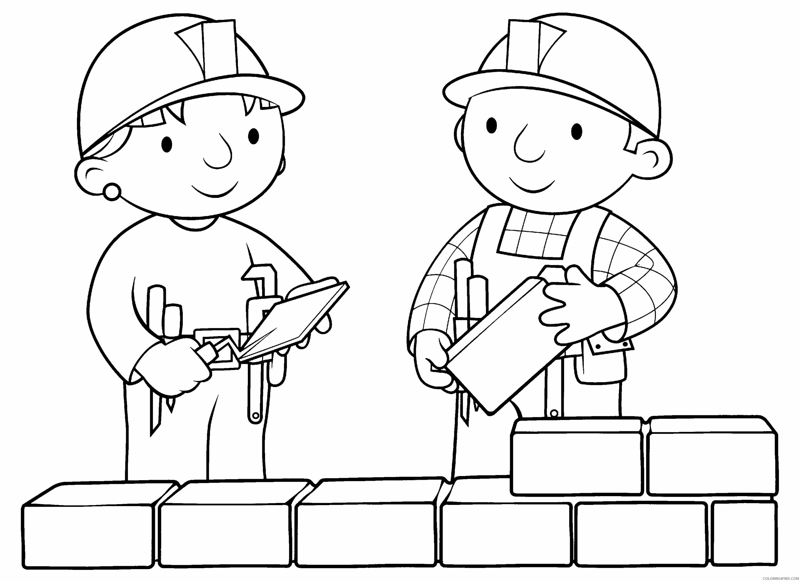 Bob the Builder Coloring Pages TV Film bob the builder 19 2 Printable 2020 01032 Coloring4free
