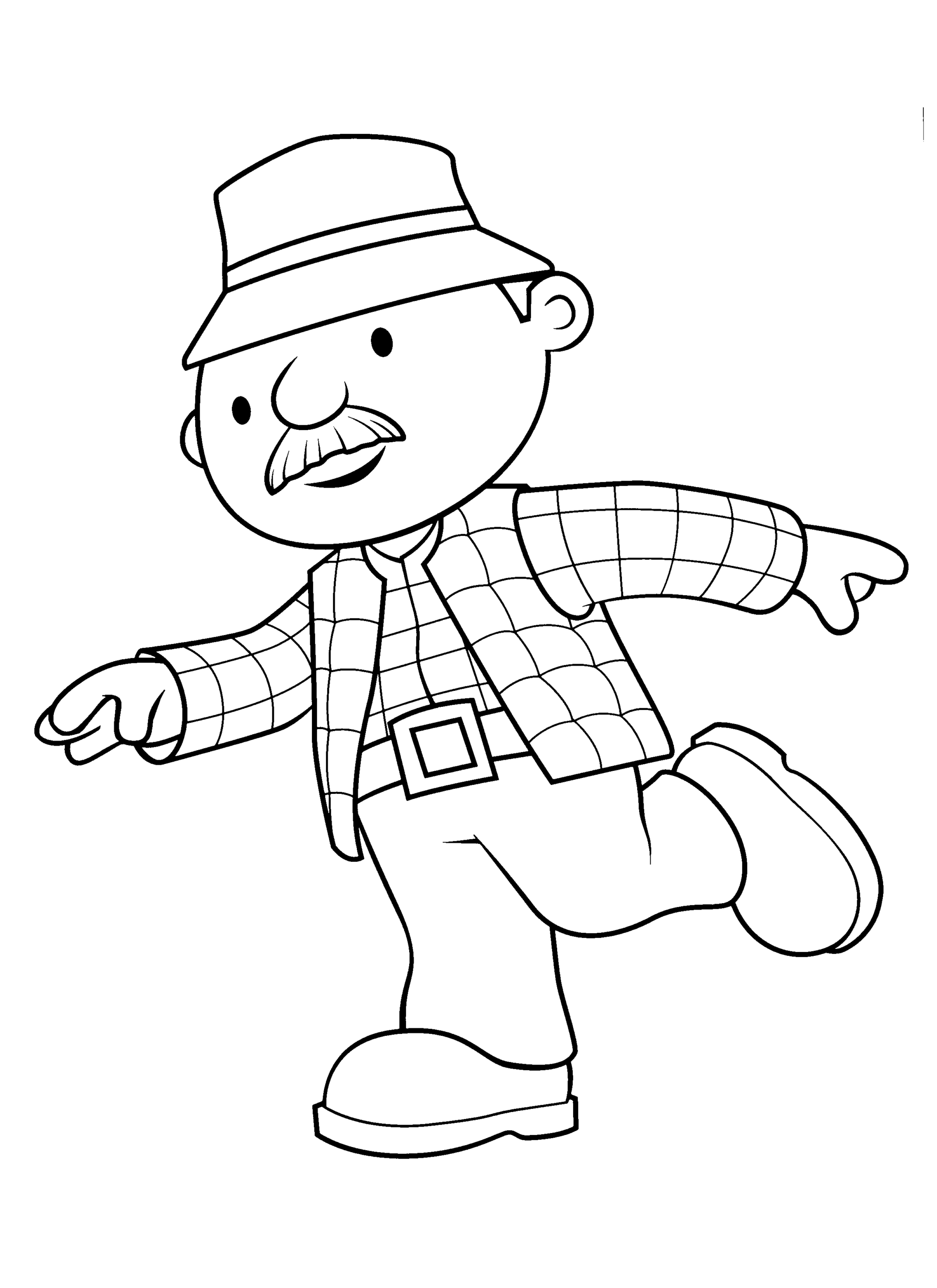 Bob the Builder Coloring Pages TV Film bob the builder 22 Printable 2020 01039 Coloring4free