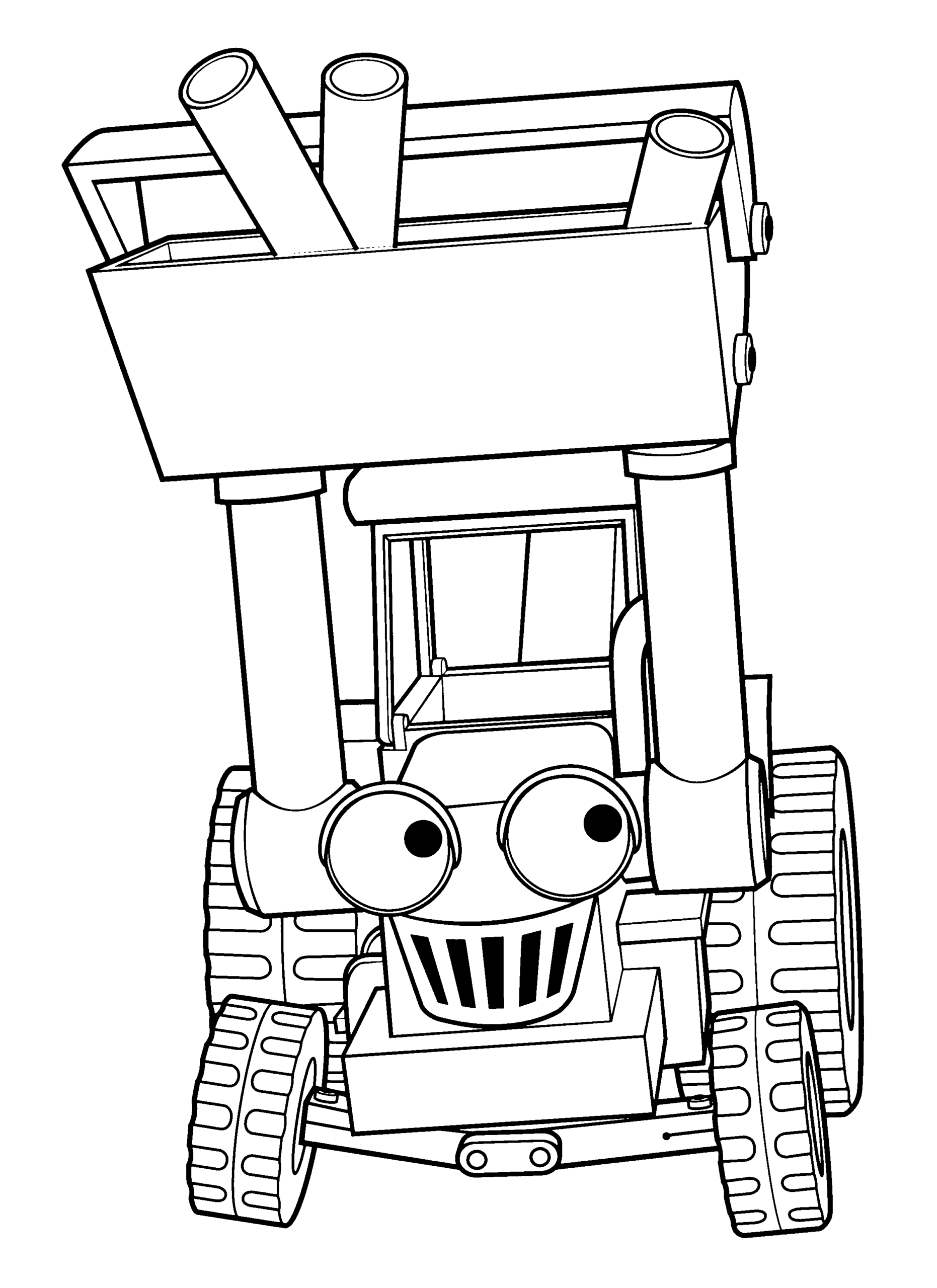 Bob The Builder Coloring Pages Tv Film Bob The Builder 28 Printable 2020 01046 Coloring4free Coloring4free Com