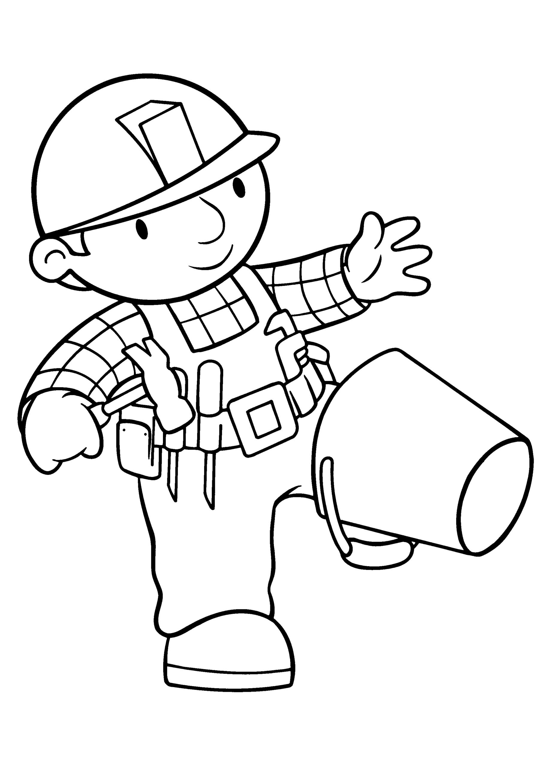 Bob the Builder Coloring Pages TV Film bob the builder 32 Printable 2020 01051 Coloring4free