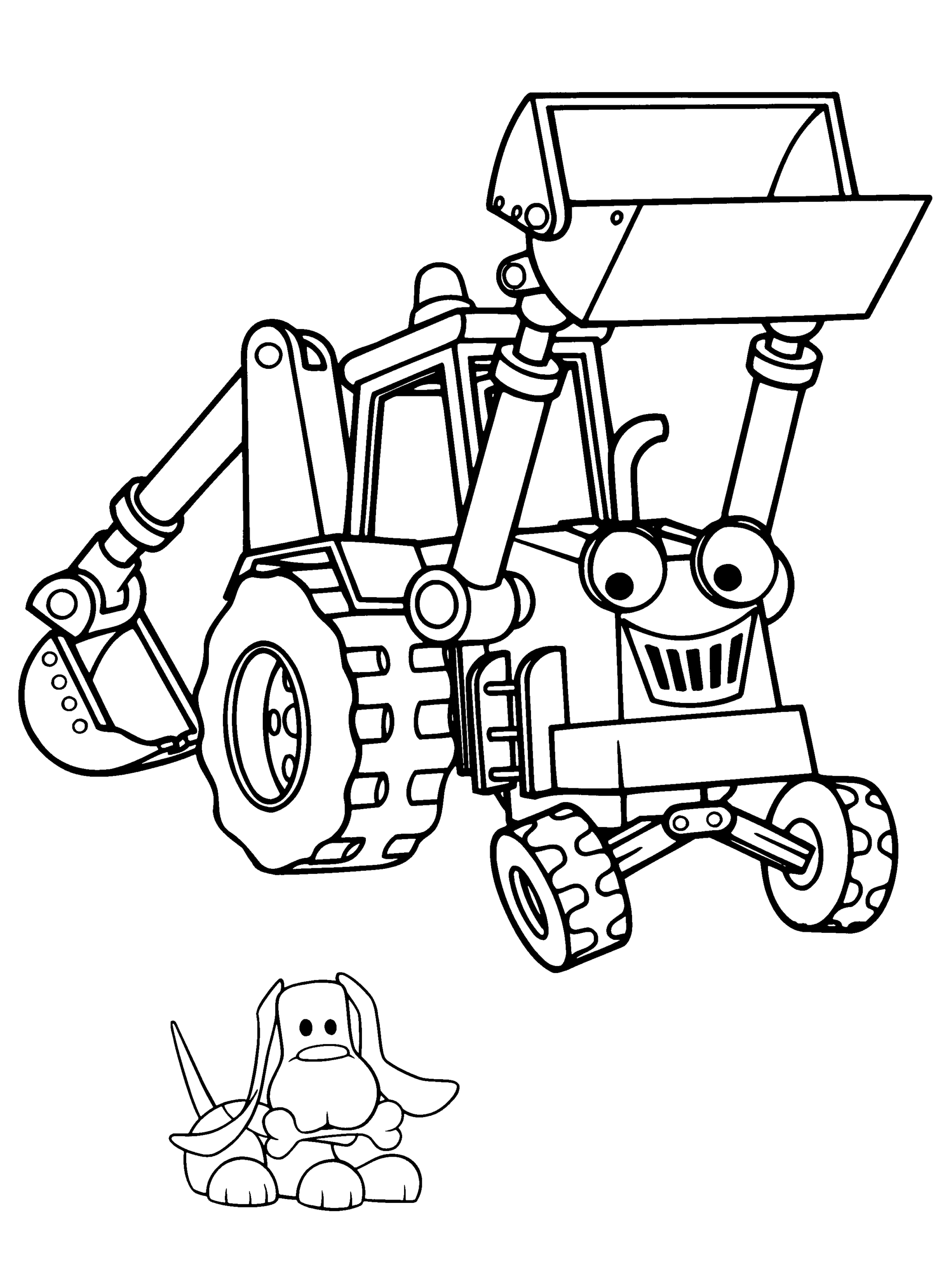 Bob the Builder Coloring Pages TV Film bob the builder 33 Printable 2020 01052 Coloring4free