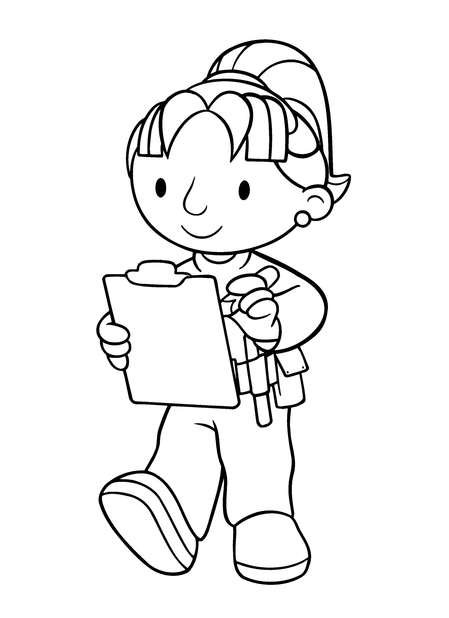 Bob the Builder Coloring Pages TV Film bob the builder 34 Printable 2020 01053 Coloring4free