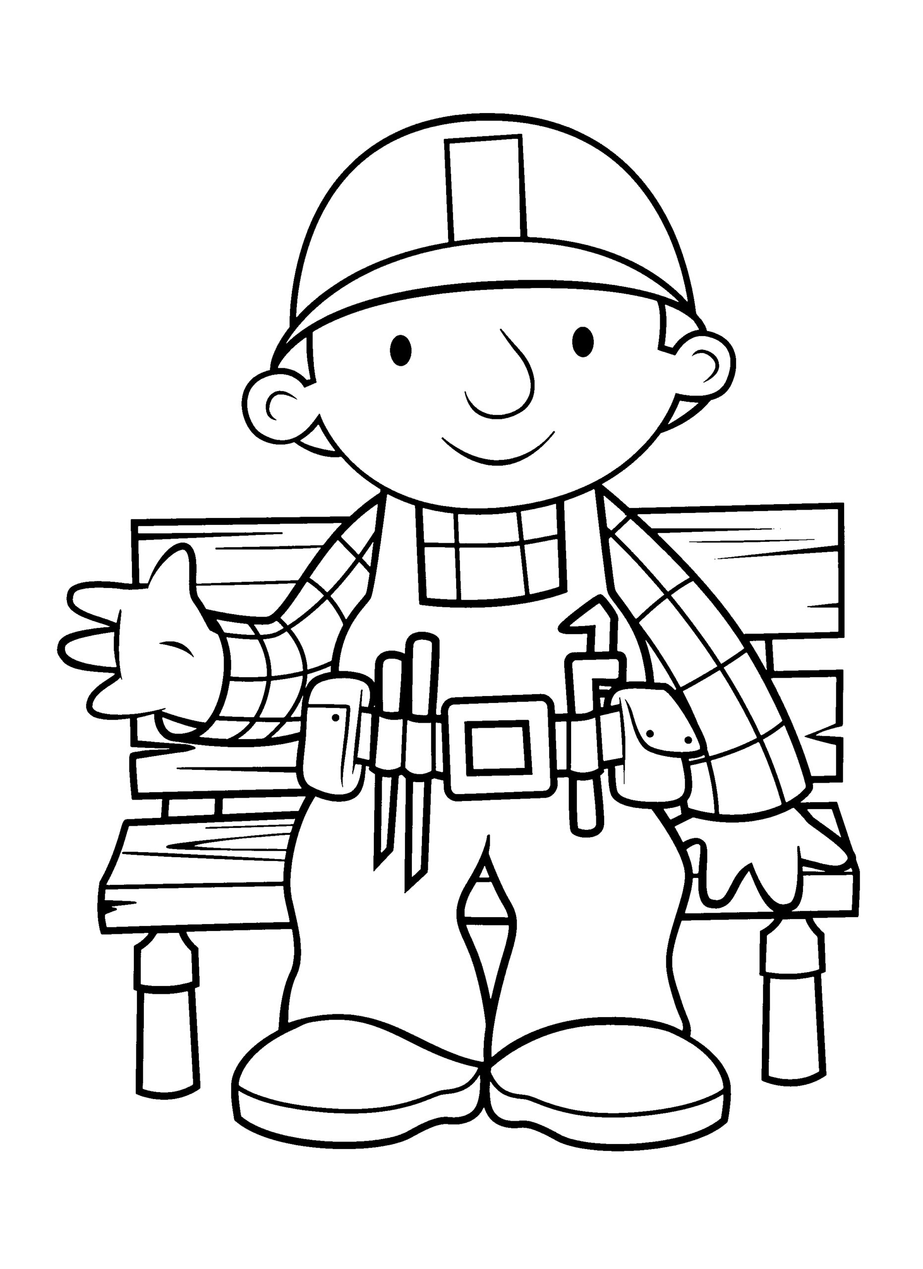 Bob the Builder Coloring Pages TV Film bob the builder 37 Printable 2020 01056 Coloring4free