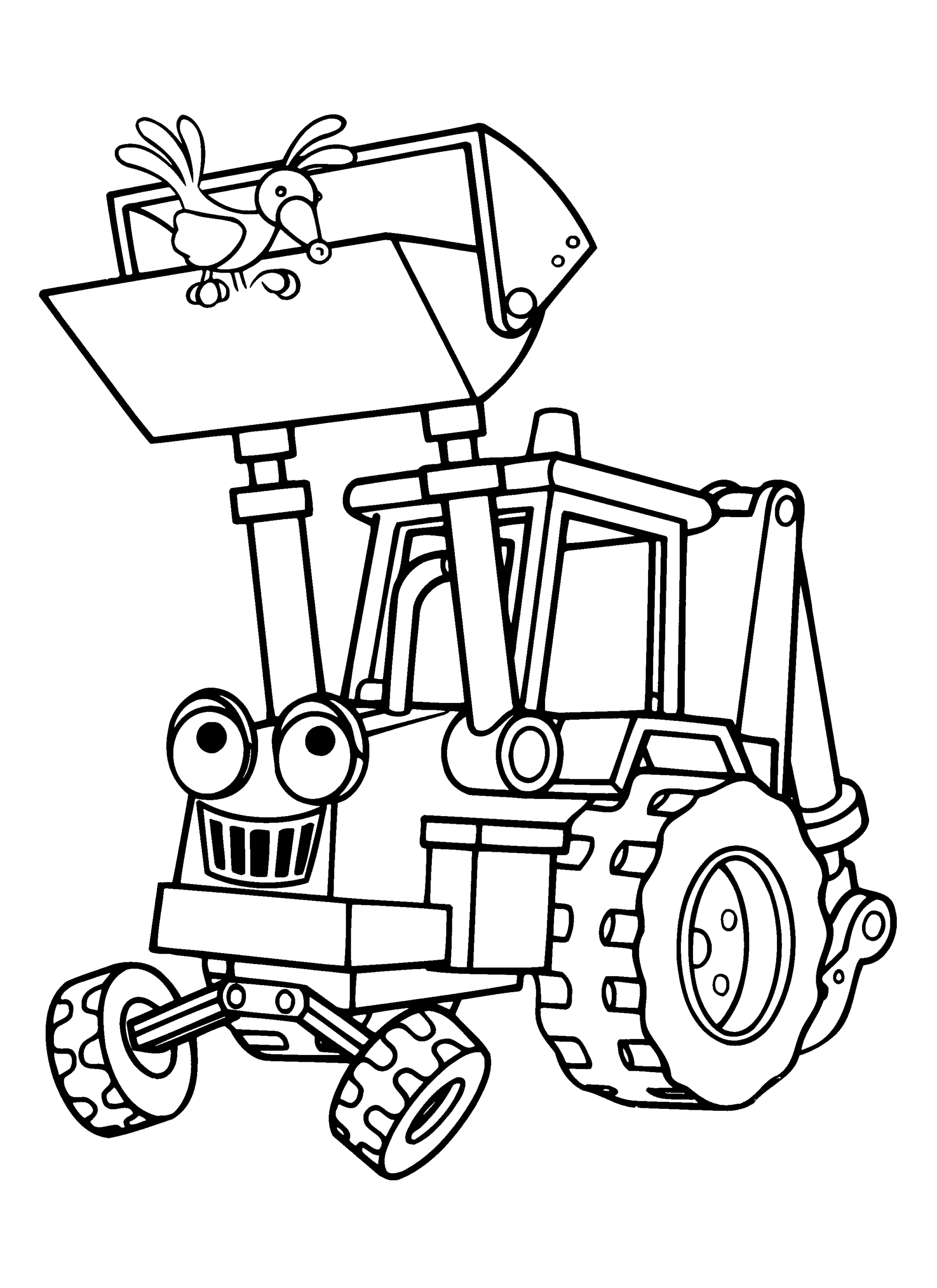 Bob the Builder Coloring Pages TV Film bob the builder 40 Printable 2020 01059 Coloring4free