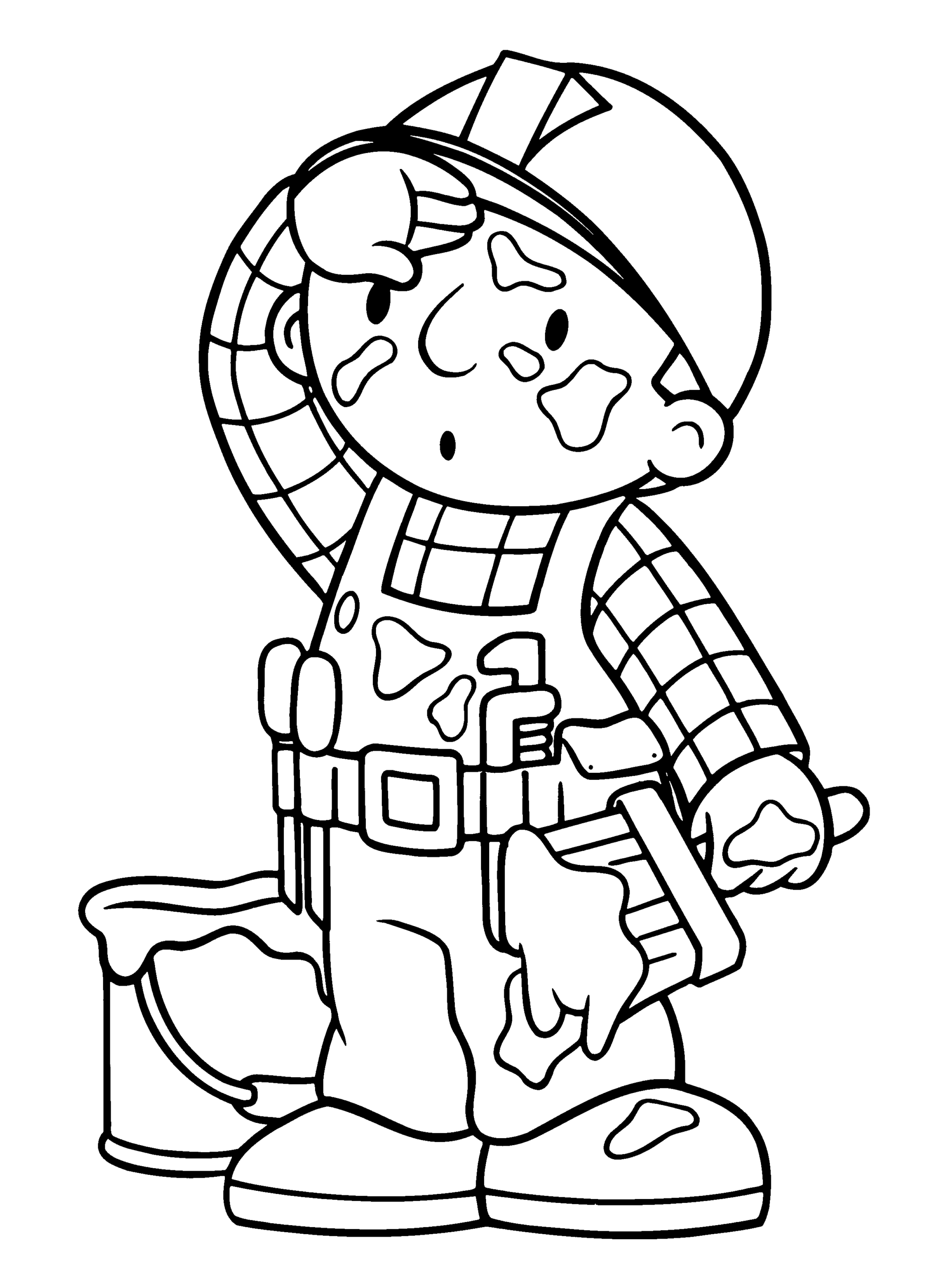 Bob the Builder Coloring Pages TV Film bob the builder 47 Printable 2020 01066 Coloring4free