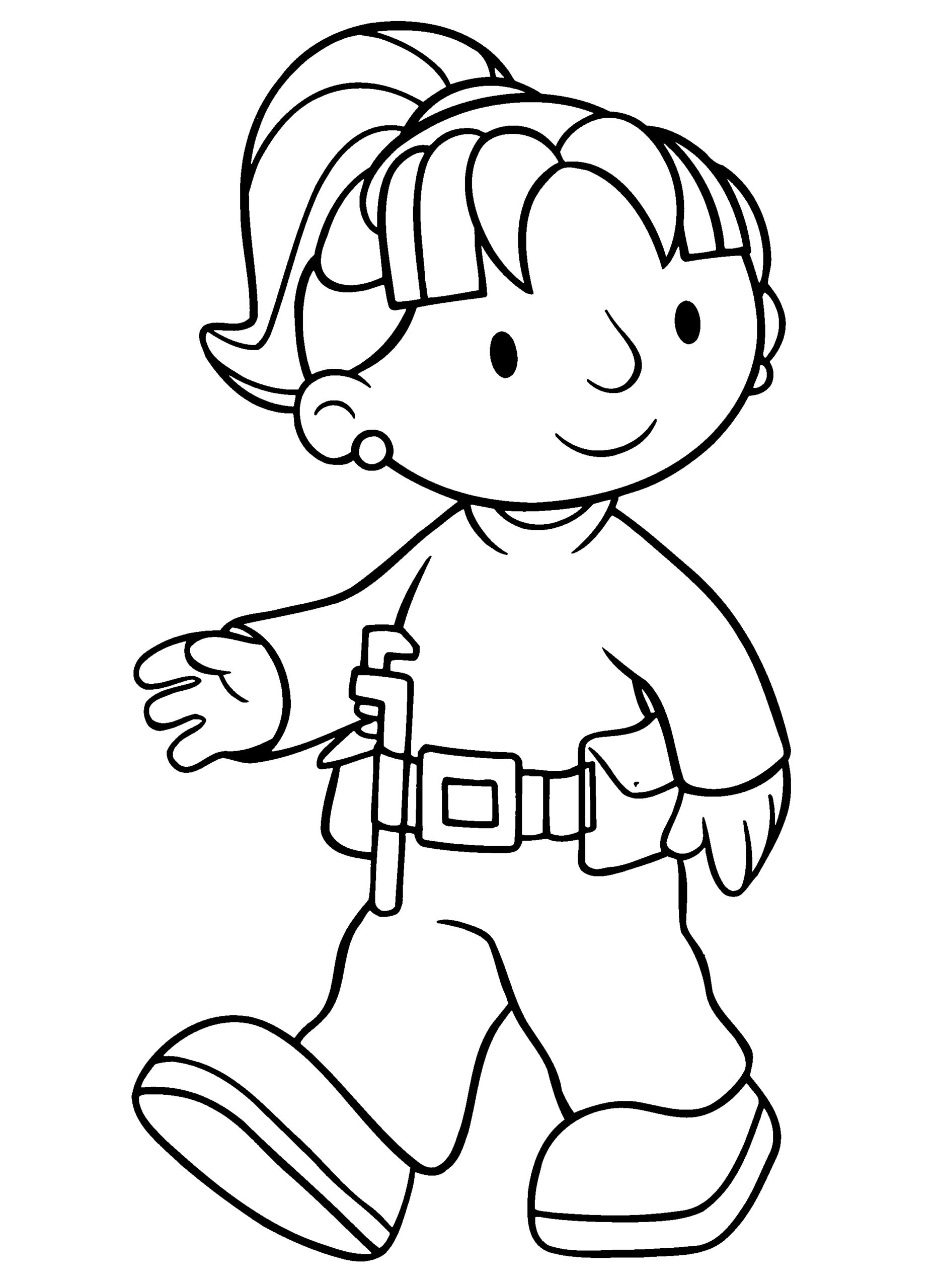 Bob the Builder Coloring Pages TV Film bob the builder 77 Printable 2020 01098 Coloring4free